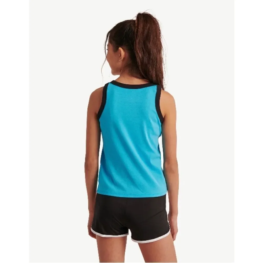 Justice Girls Lightweight Knot Front Shirt & Tank Top 2-Count Size S (7/8)